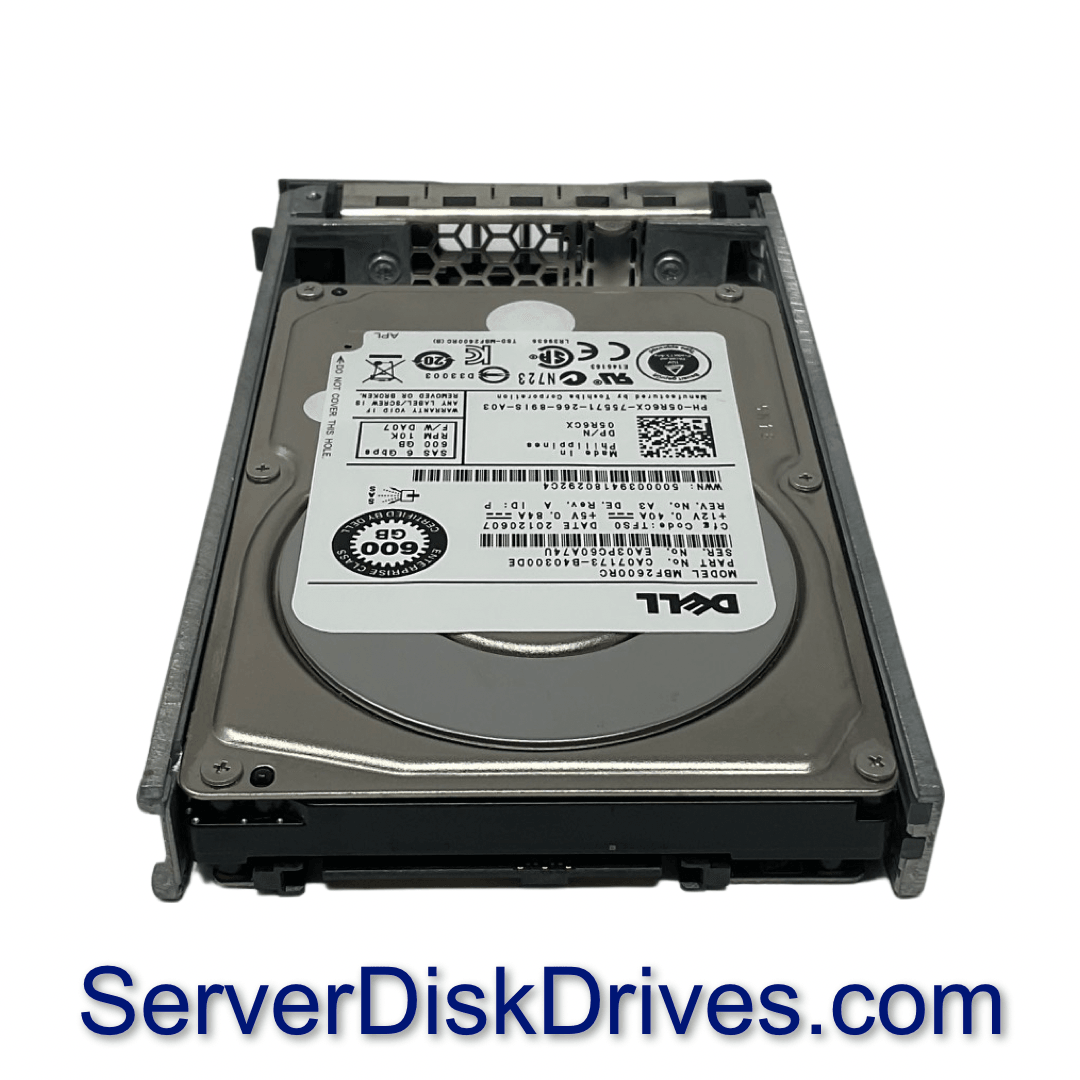 Dell 5R6CX 600gb 10k 6G 2.5in MBF2600RC SAS Hard Drive