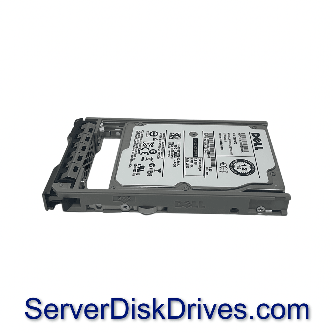 T6TWN Dell 1.2TB 10K RPM 6Gb/s SAS 2.5 Hard Drive HUC101212CSS600