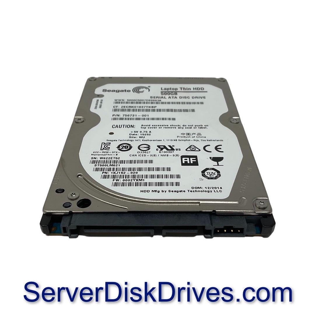 Seagate 500GB Laptop Thin 7200 RPM 32MB SATA 6.0Gb/s 2.5" ST500LM021 Drive