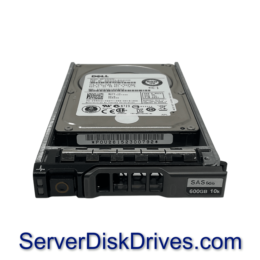 Dell 5R6CX 600gb 10k 6G 2.5in MBF2600RC SAS Hard Drive