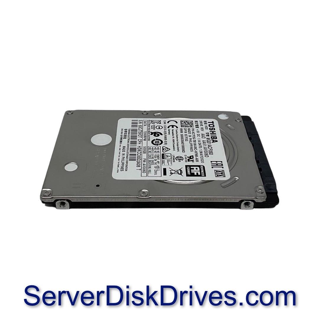 Toshiba MQ01ACF050 500GB 7200RPM SATA 6.0Gb/s 2.5" Laptop Hard Drive