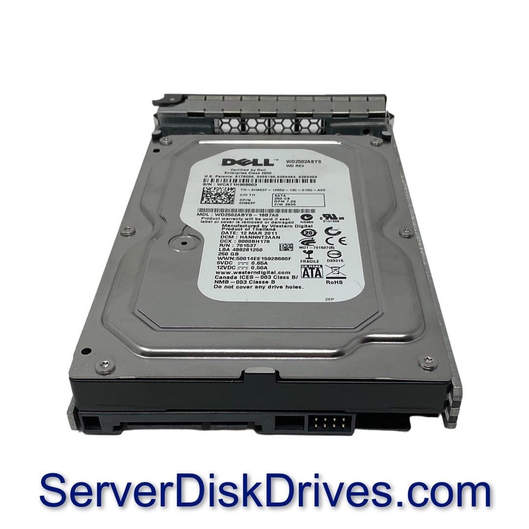 Dell H962F WD2503ABYX 250gb 7200rpm 3G SATA hard drive