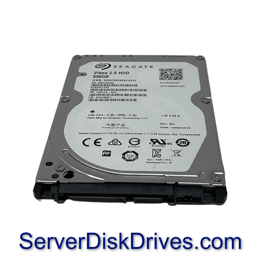 ST500VT000 Seagate Video 500GB 5.4K 3Gb/s 16MB 2.5" SATA Hard Drive