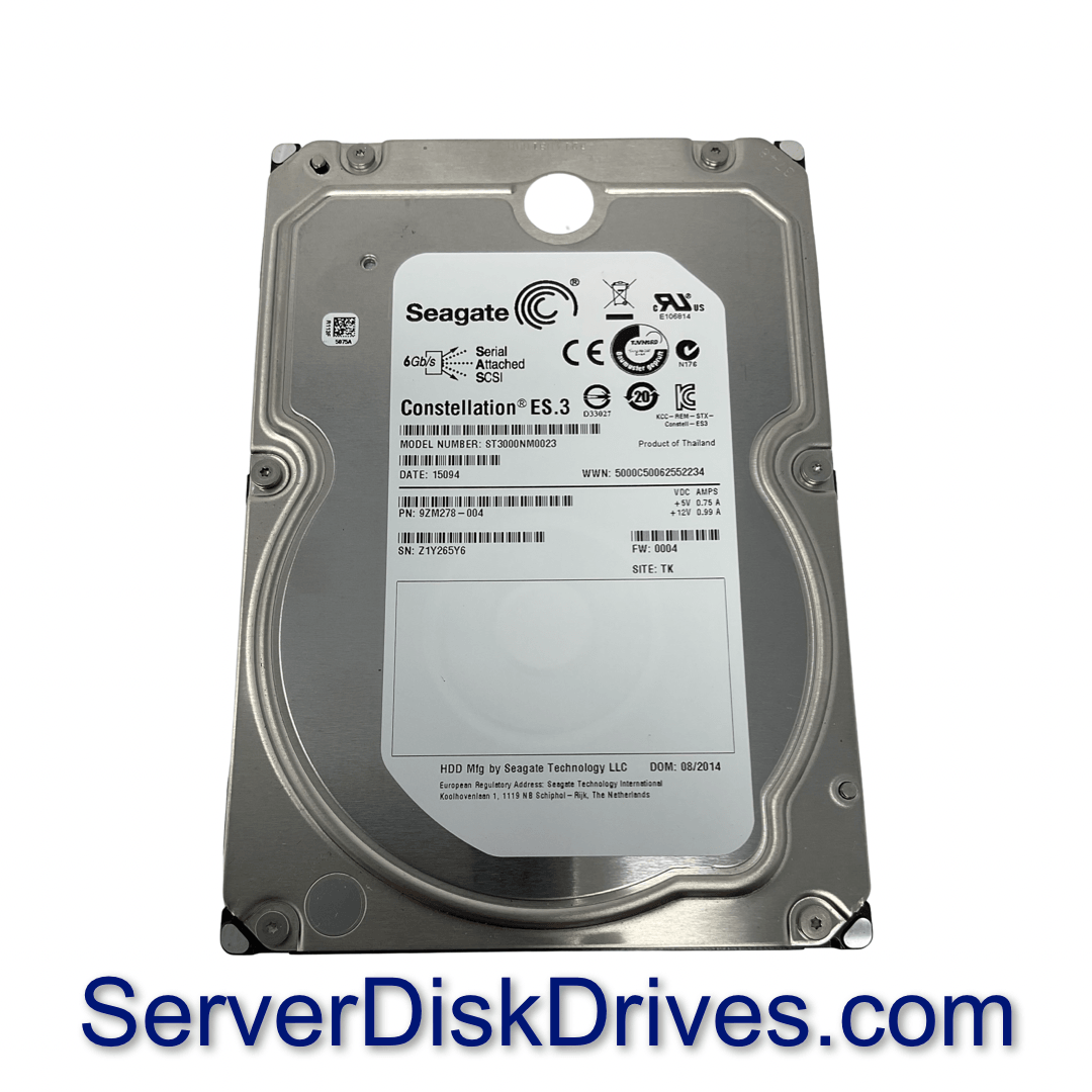 ST2000NM0023 Seagate 2TB 7200RPM 6Gb/s 128MB 3.5" SAS Hard Drive