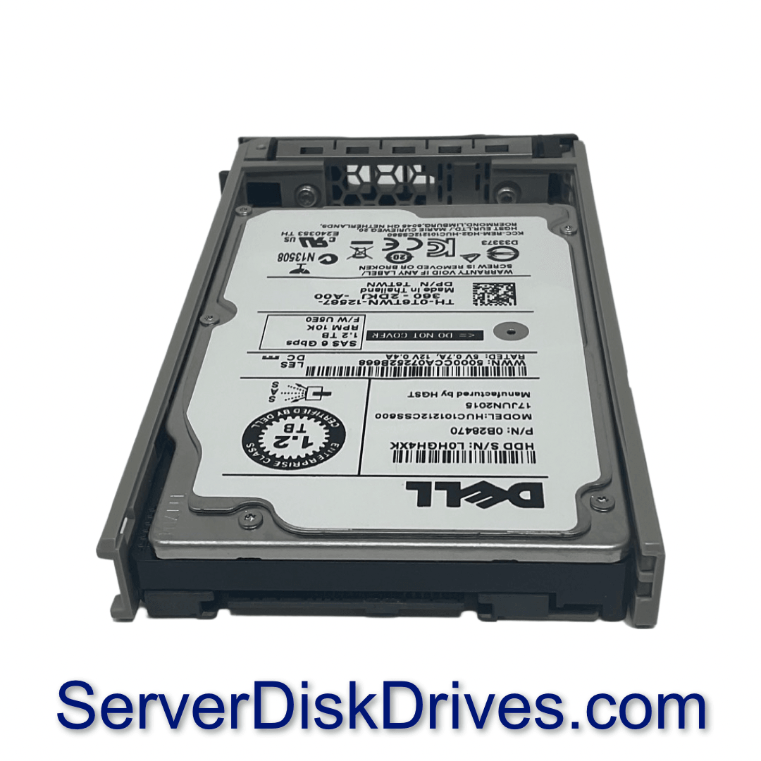 T6TWN Dell 1.2TB 10K RPM 6Gb/s SAS 2.5 Hard Drive HUC101212CSS600