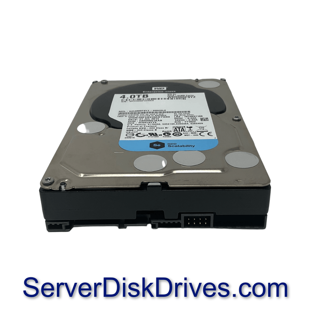 Western Digital WD4000F9YZ 4TB SATA 6Gb/s 64MB 7200RPM 3.5" Hard Drive