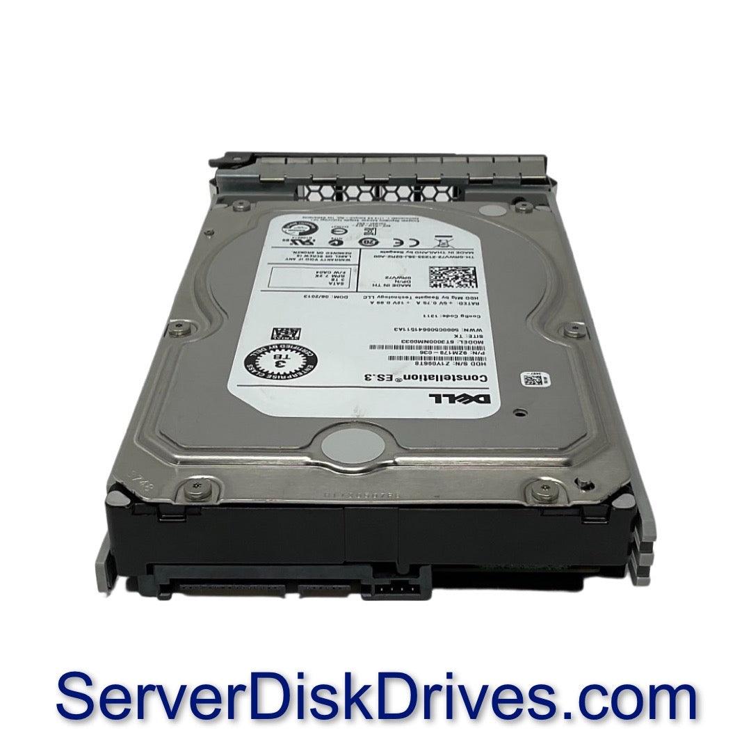 DELL RWV72 Dell 3TB 7.2K 3.5'' SATA Drive for PowerEdge