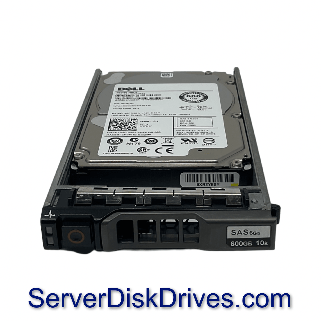 Dell R72NV 600gb 10k 6G SAS ST9600205SS Hard Drive