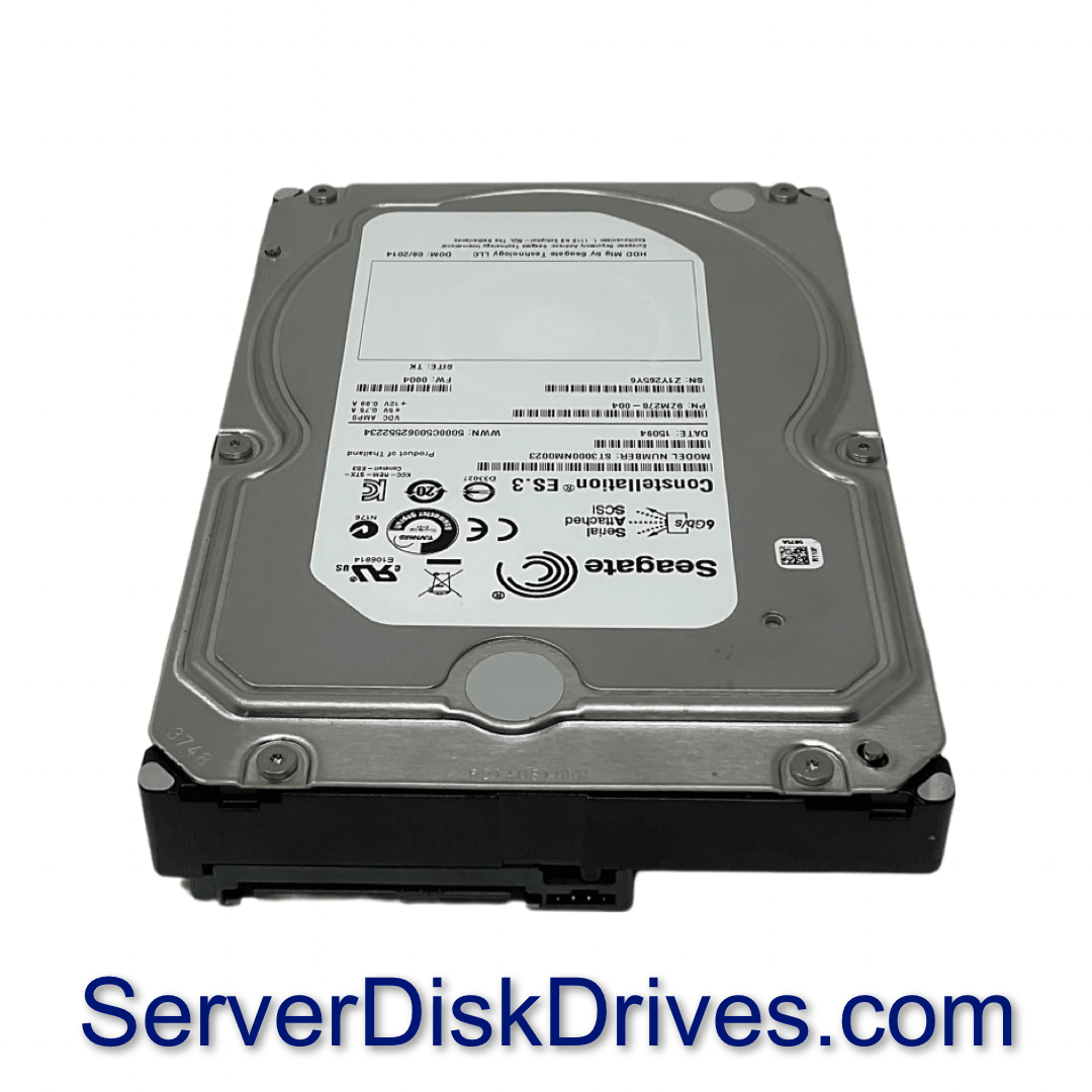 ST2000NM0023 Seagate 2TB 7200RPM 6Gb/s 128MB 3.5" SAS Hard Drive