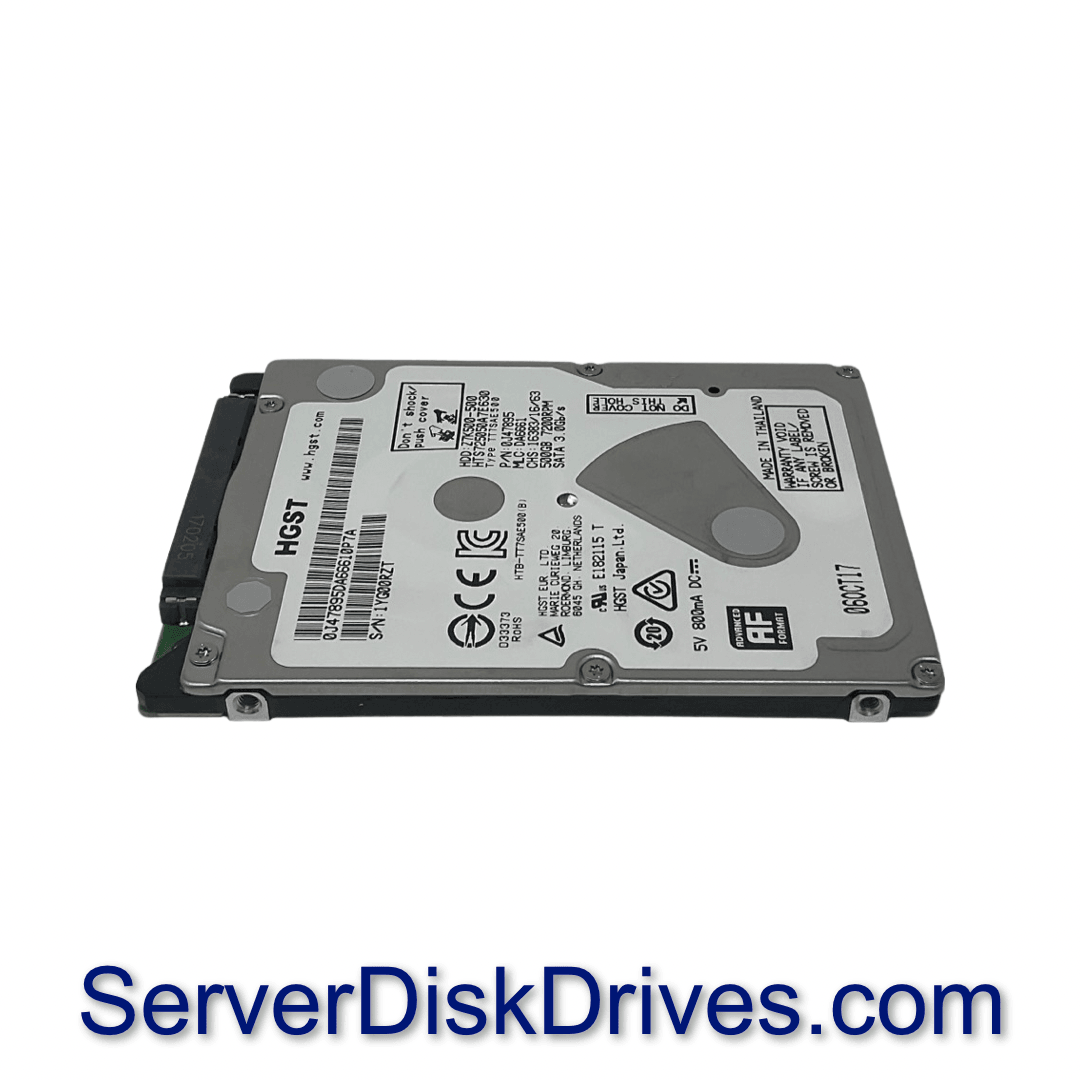 HTS725050A7E630 Hitachi 500GB 7200RPM 3Gb/s 2.5" SATA Laptop Hard Drive