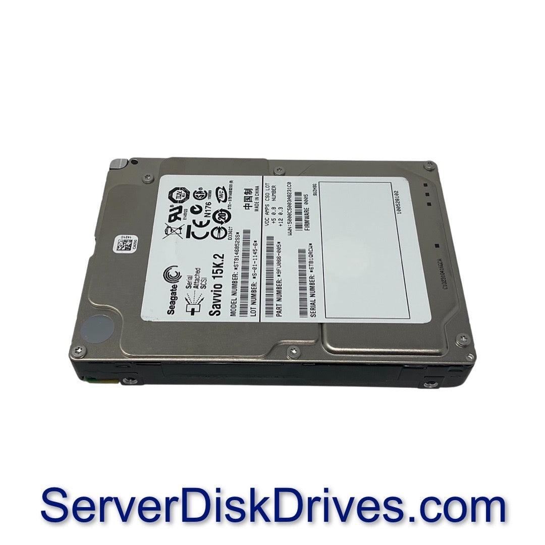 Seagate Savvio 15K.2 ST9146852SS 146GB 15k 16MB SAS 6Gb/s 2.5" Hard Drive