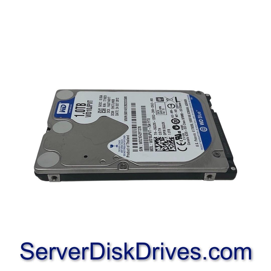 WD Scorpio Blue WD10JPVT 1TB 5400 RPM 8MB SATA 3.0Gb/s 2.5" Hard Drive