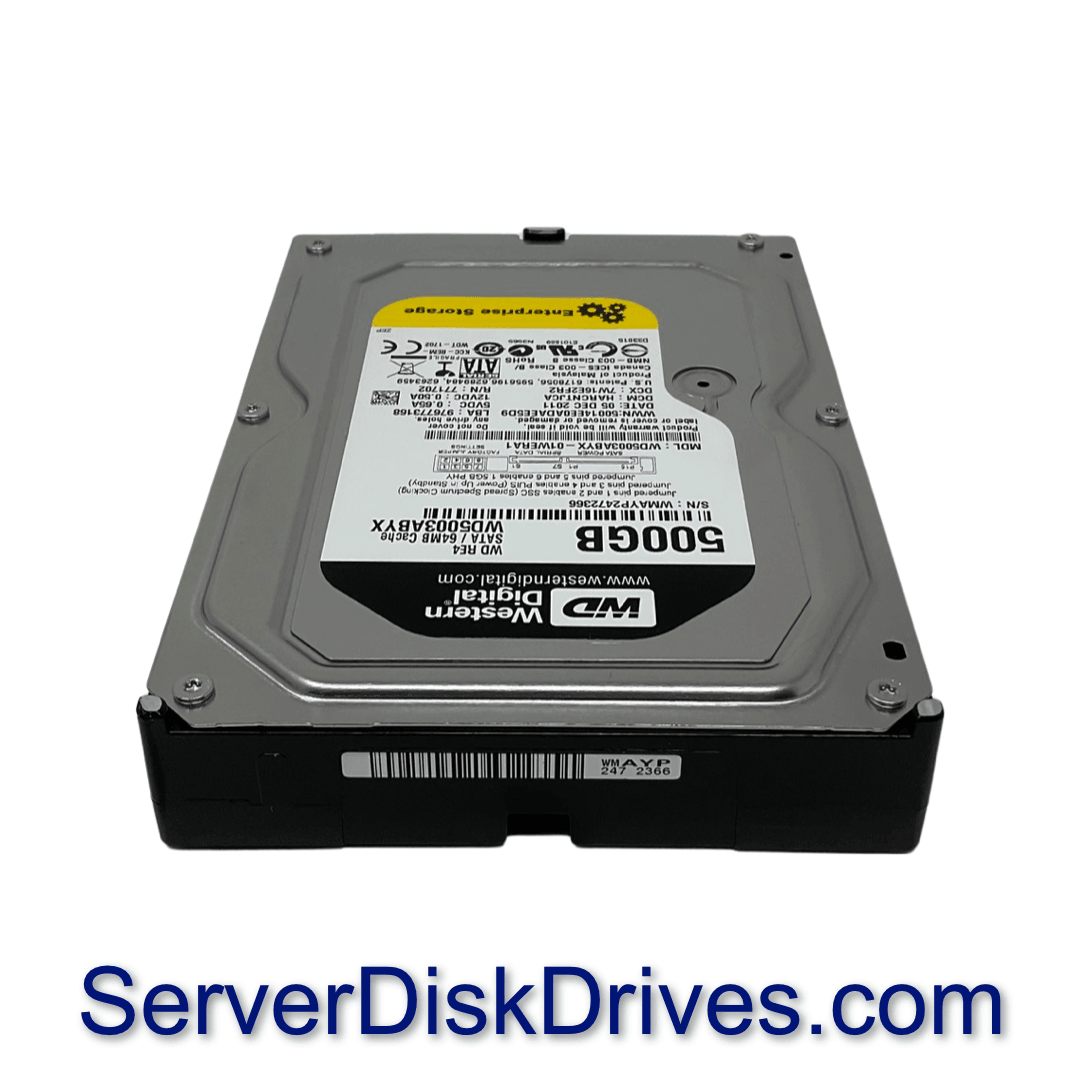 WD RE4 WD5003ABYX 500GB 7200RPM 64MB SATA 3.5" Hard Drive