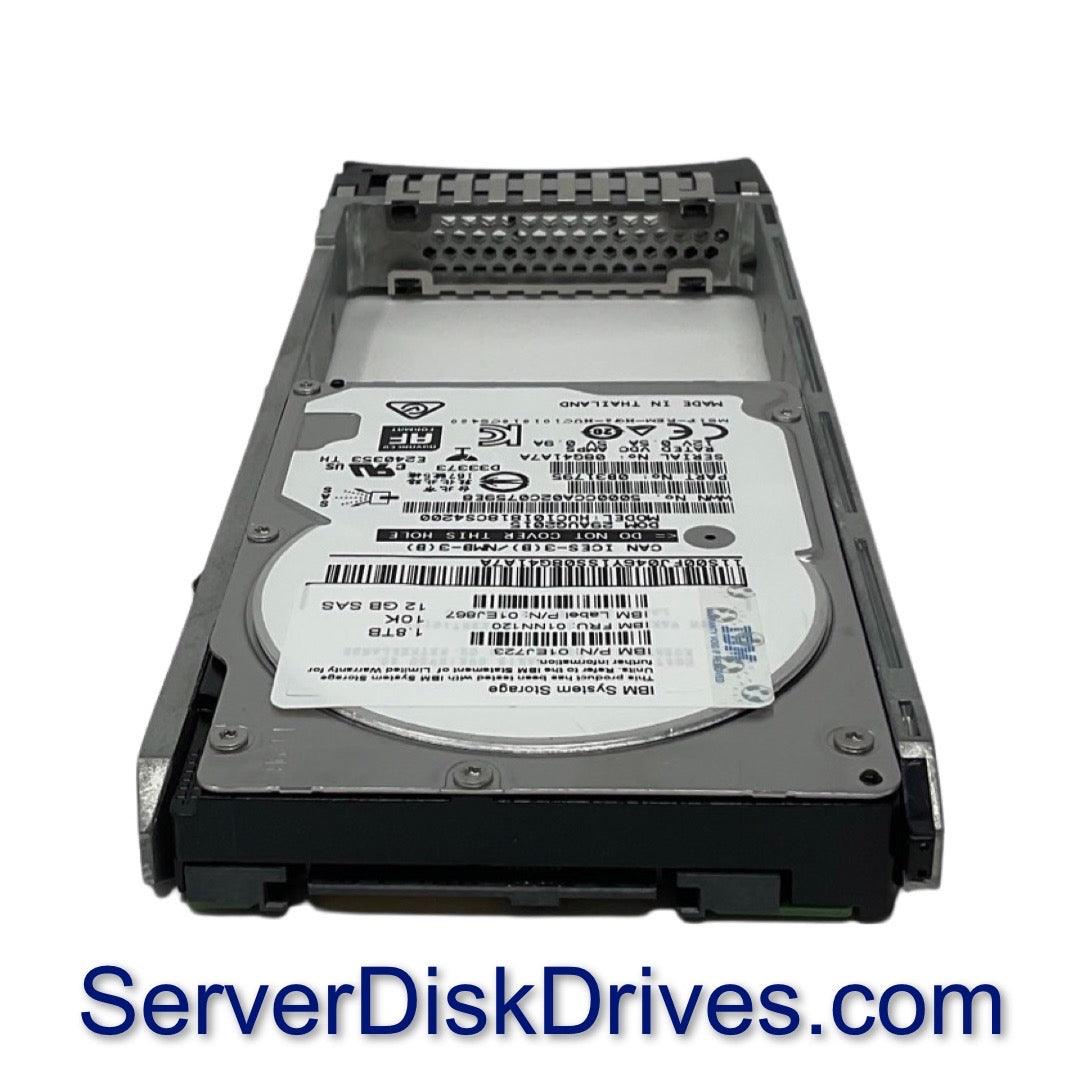 01NN120 01EJ723 Lenovo V3700 V2 1.8TB 10K 12G 2.5" SAS Hard Drive