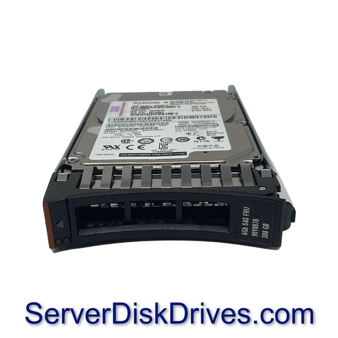 90Y8878 90Y8881 IBM 300GB 10K RPM 6Gb/s 2.5" SAS Hard Drive