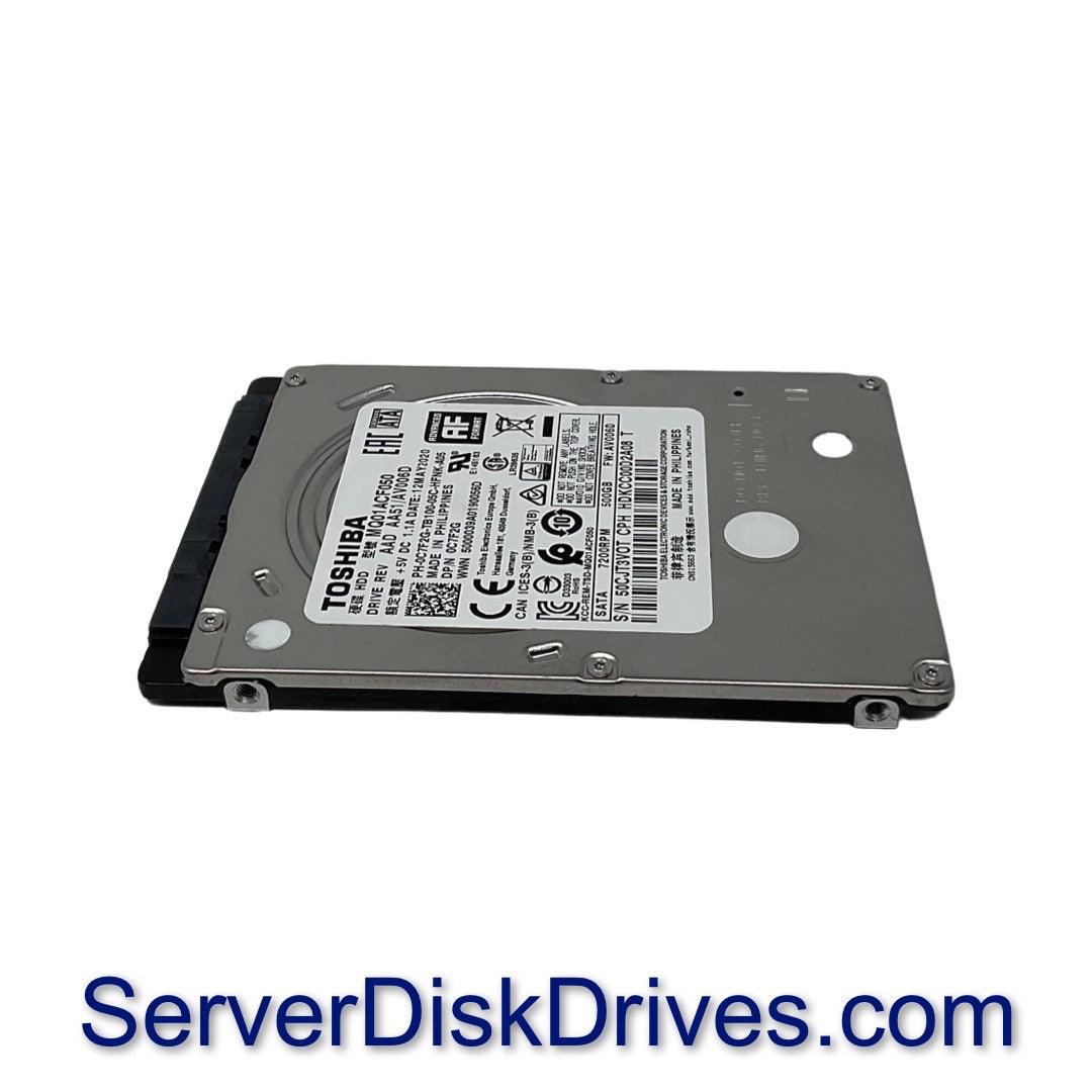 Toshiba MQ01ACF050 500GB 7200RPM SATA 6.0Gb/s 2.5" Laptop Hard Drive