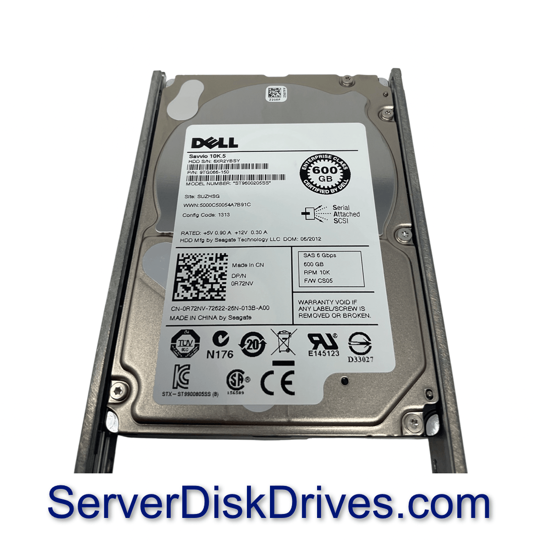 Dell R72NV 600gb 10k 6G SAS ST9600205SS Hard Drive