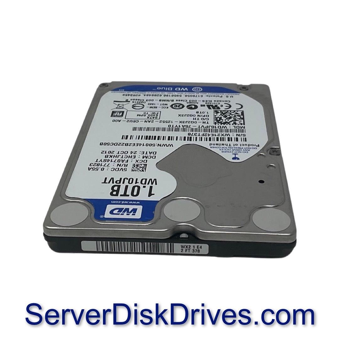 WD Scorpio Blue WD10JPVT 1TB 5400 RPM 8MB SATA 3.0Gb/s 2.5" Hard Drive