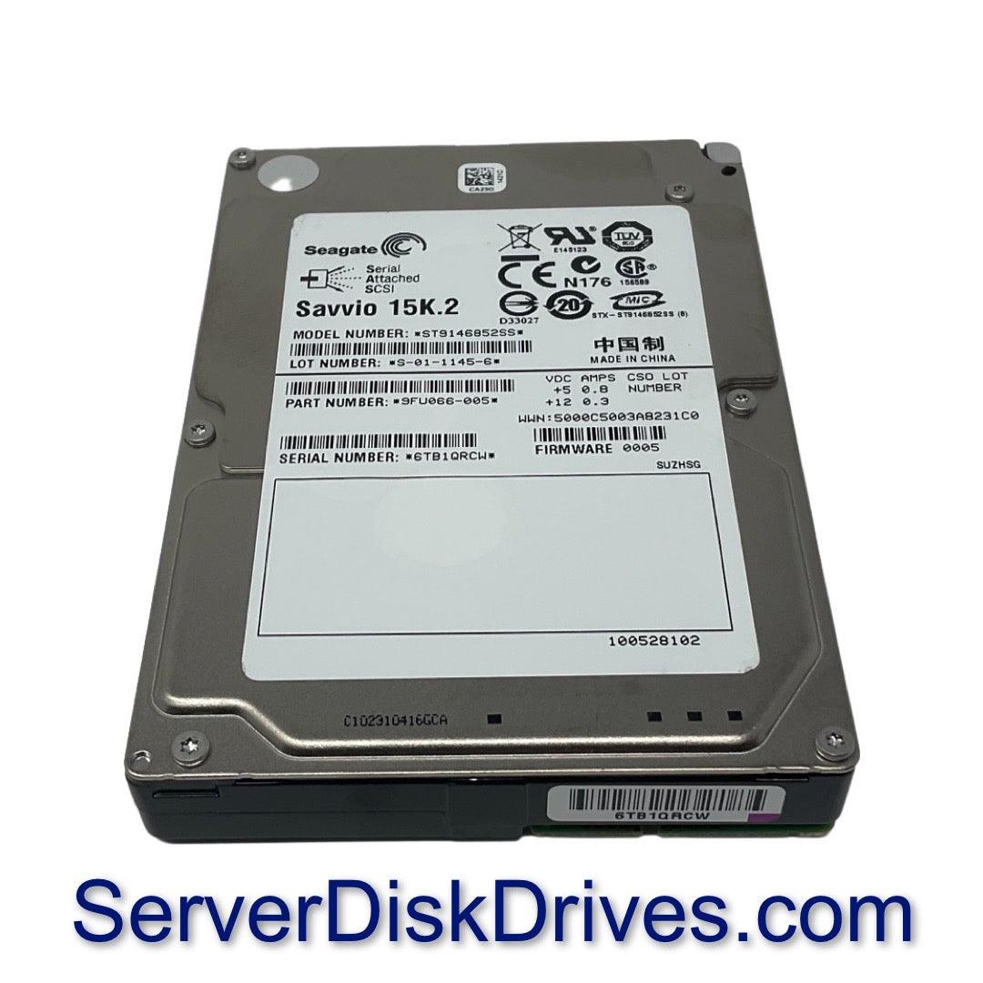 Seagate Savvio 15K.2 ST9146852SS 146GB 15k 16MB SAS 6Gb/s 2.5" Hard Drive