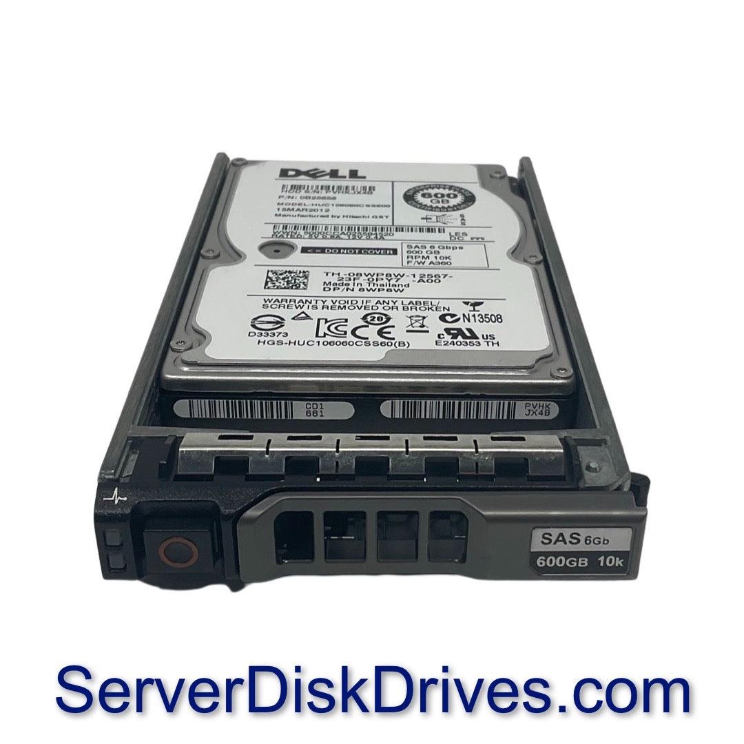 Dell 8WP8W HUC106060CSS600 600GB SAS 10k 6G 2.5in Hard Drive