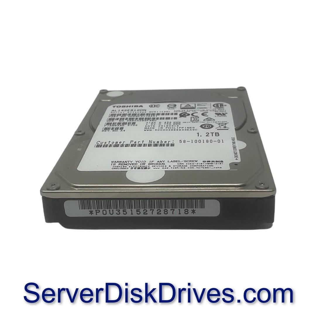 Toshiba AL14SEB120N 1.2TB 2.5" SAS 10,000 RPM 12Gbs Hard Drive