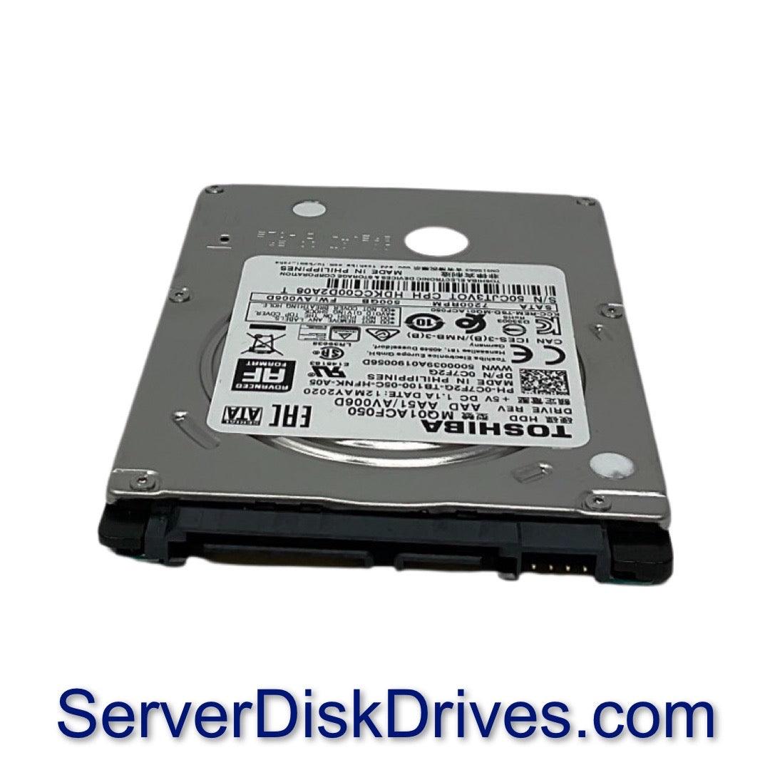Toshiba MQ01ACF050 500GB 7200RPM SATA 6.0Gb/s 2.5" Laptop Hard Drive