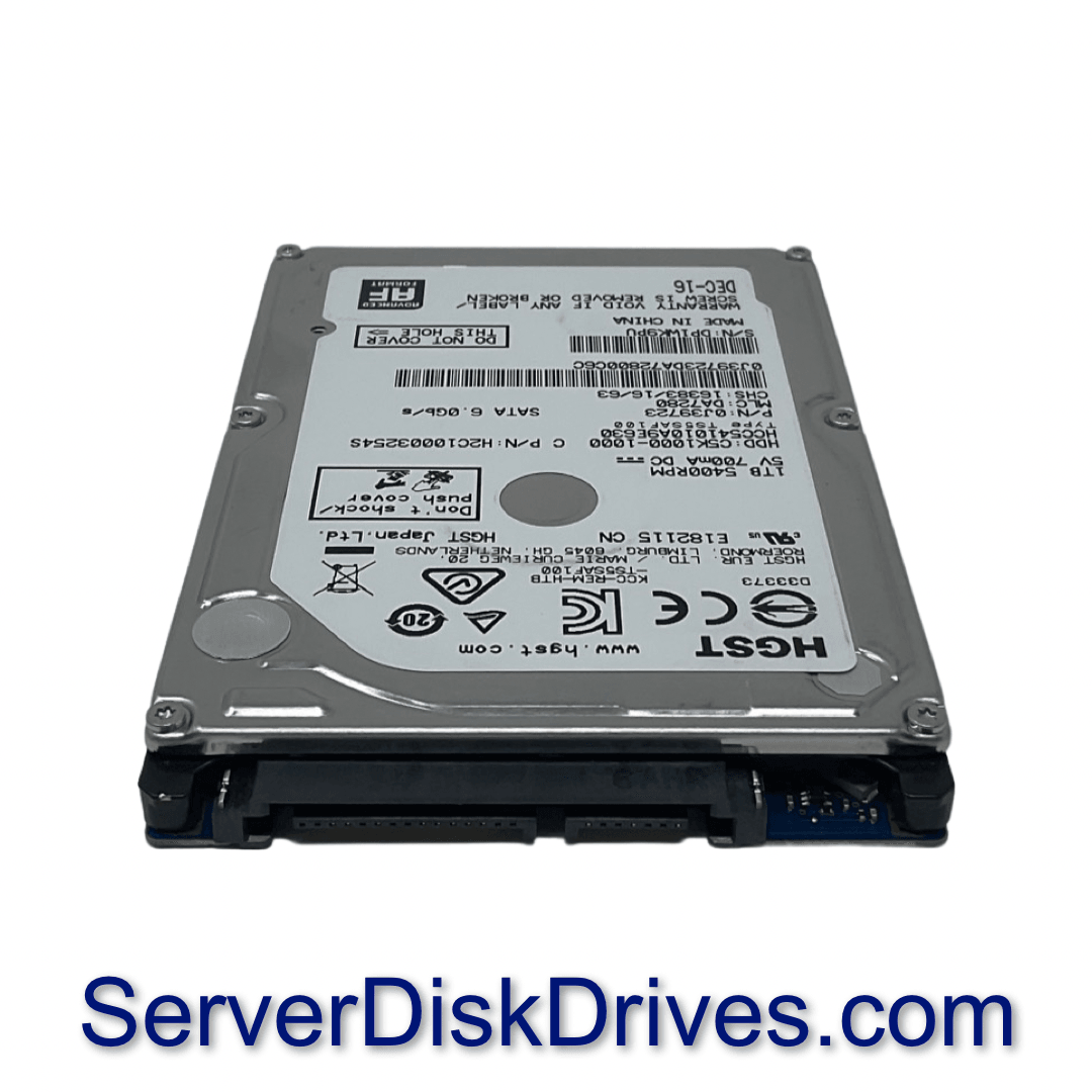 HGST HCC541010A9E630 1TB 5400RPM 8MB SATA 6Gb/s (9.5mm) 2.5inch Notebook Hard Drive