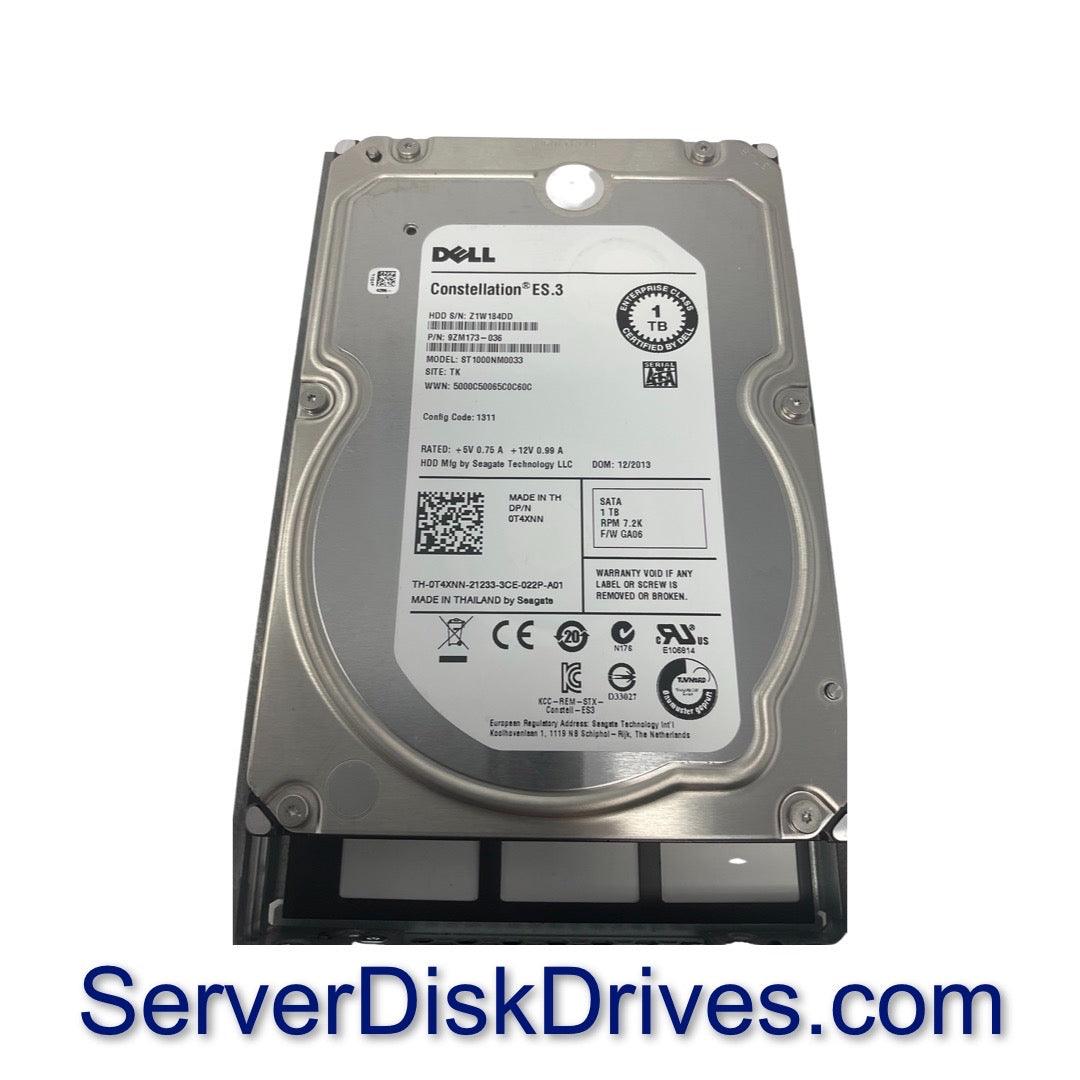 DELL T4XNN 1TB 7.2K 6G 128MB 3.5" SATA Hard Drive ST1000NM0033