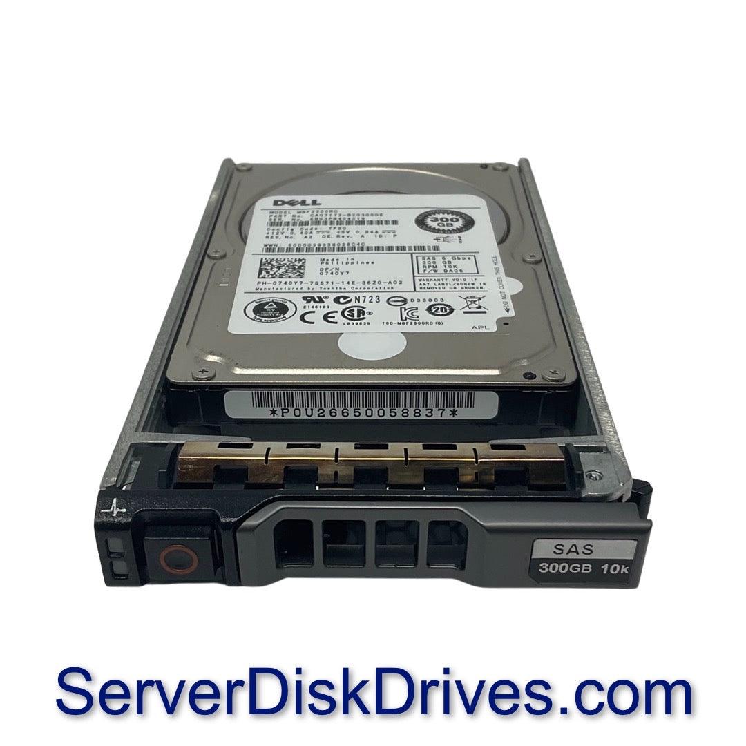 Dell 740Y7 MBF2300RC 300GB 10K 2.5in SAS drive