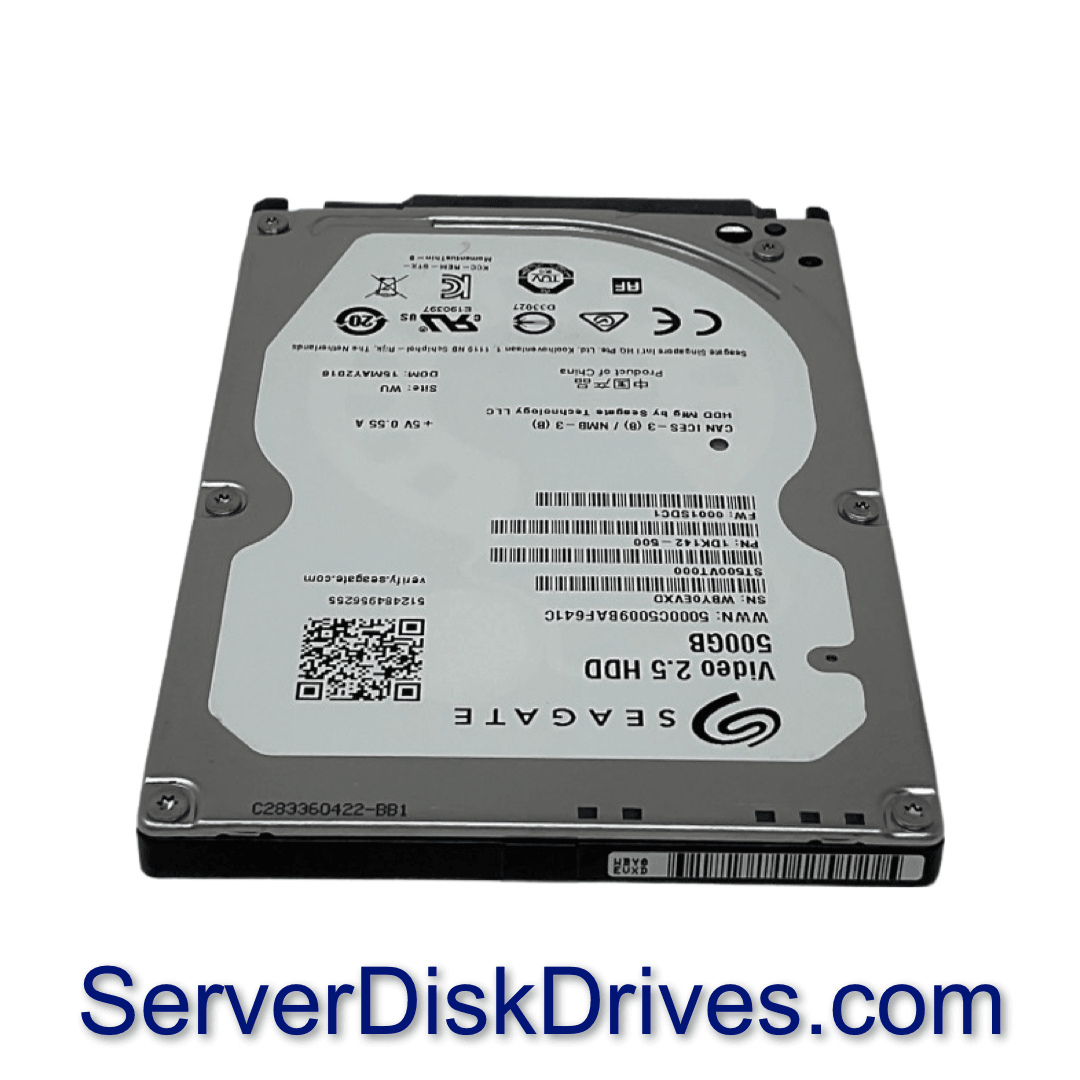 ST500VT000 Seagate Video 500GB 5.4K 3Gb/s 16MB 2.5" SATA Hard Drive