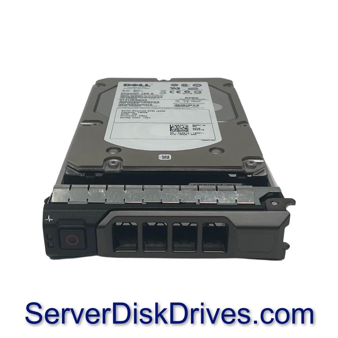 XX518 Dell 146GB 15K 3Gb/s 16MB 3.5" SAS Hard Drive ST3146356SS