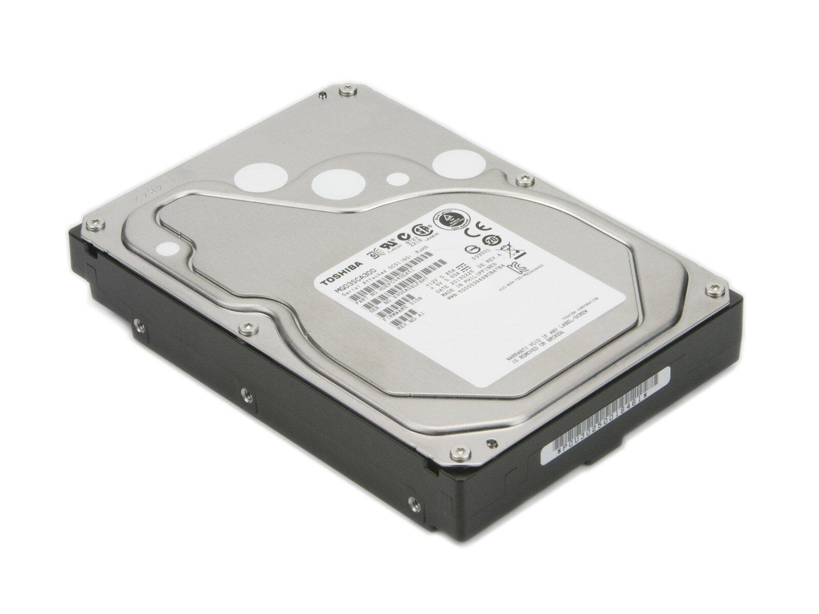 Toshiba MG03SCA300 3TB 7200RPM 3.5in SAS 6Gb/s Hard Drive