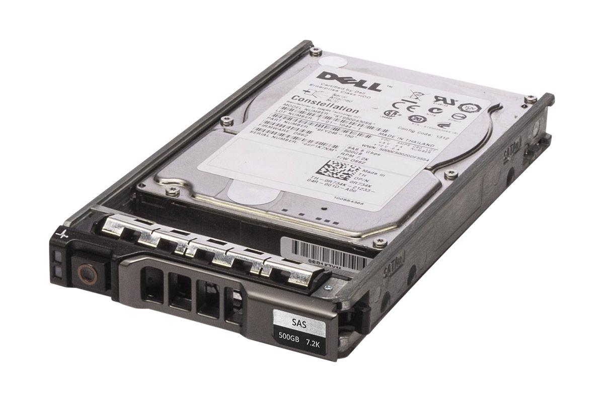 R734K Dell 500GB 7.2K 6Gbps 2.5" SAS Hard Drive ST9500430SS