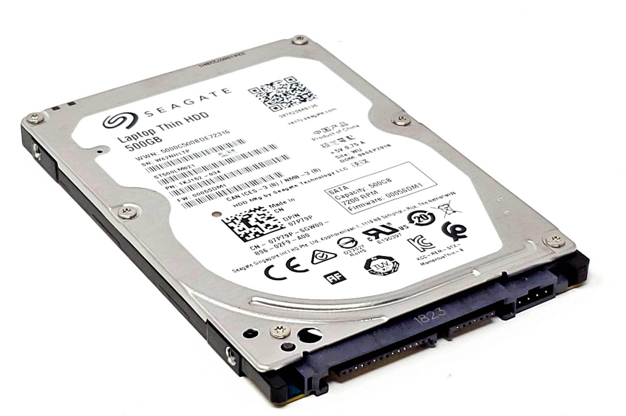 Seagate 500GB Laptop Thin 7200 RPM 32MB SATA 6.0Gb/s 2.5" ST500LM021 Drive