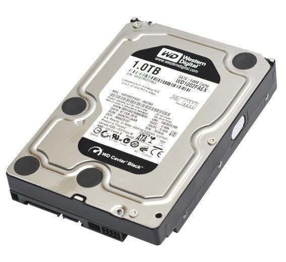 WD WD1002FAEX Caviar Black 1 TB 7200RPM 3.5" SATA Desktop Drive