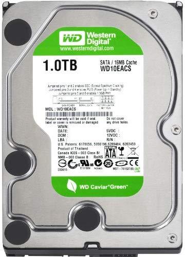 WD Caviar Green WD10EACS 1TB 7200RPM 3.5" SATA 3Gb/s Desktop Drive