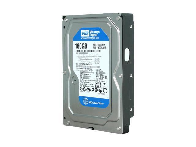 Western Digital WD1600AAJS 160GB 7200RPM 3.5" SATA Desktop Drive