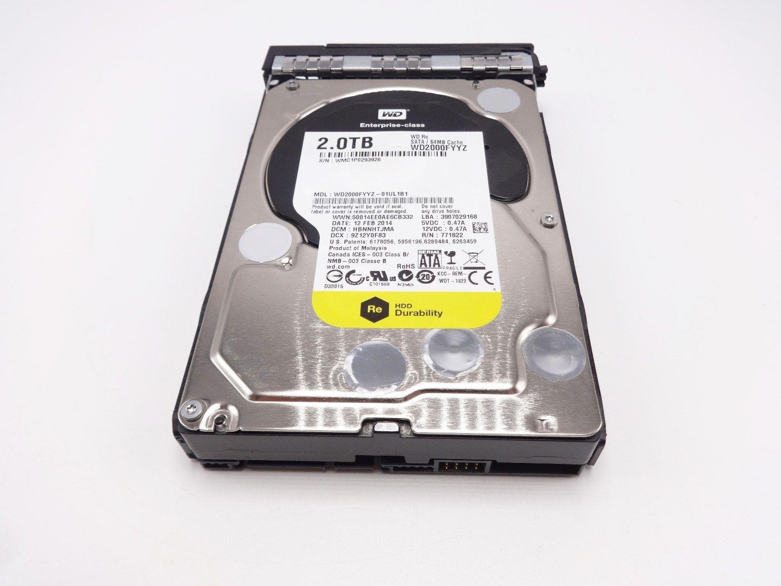Western Digital WD2000FFYX 2TB 7200 RPM SATA 6.0Gb/s Enterprise Hard Drive