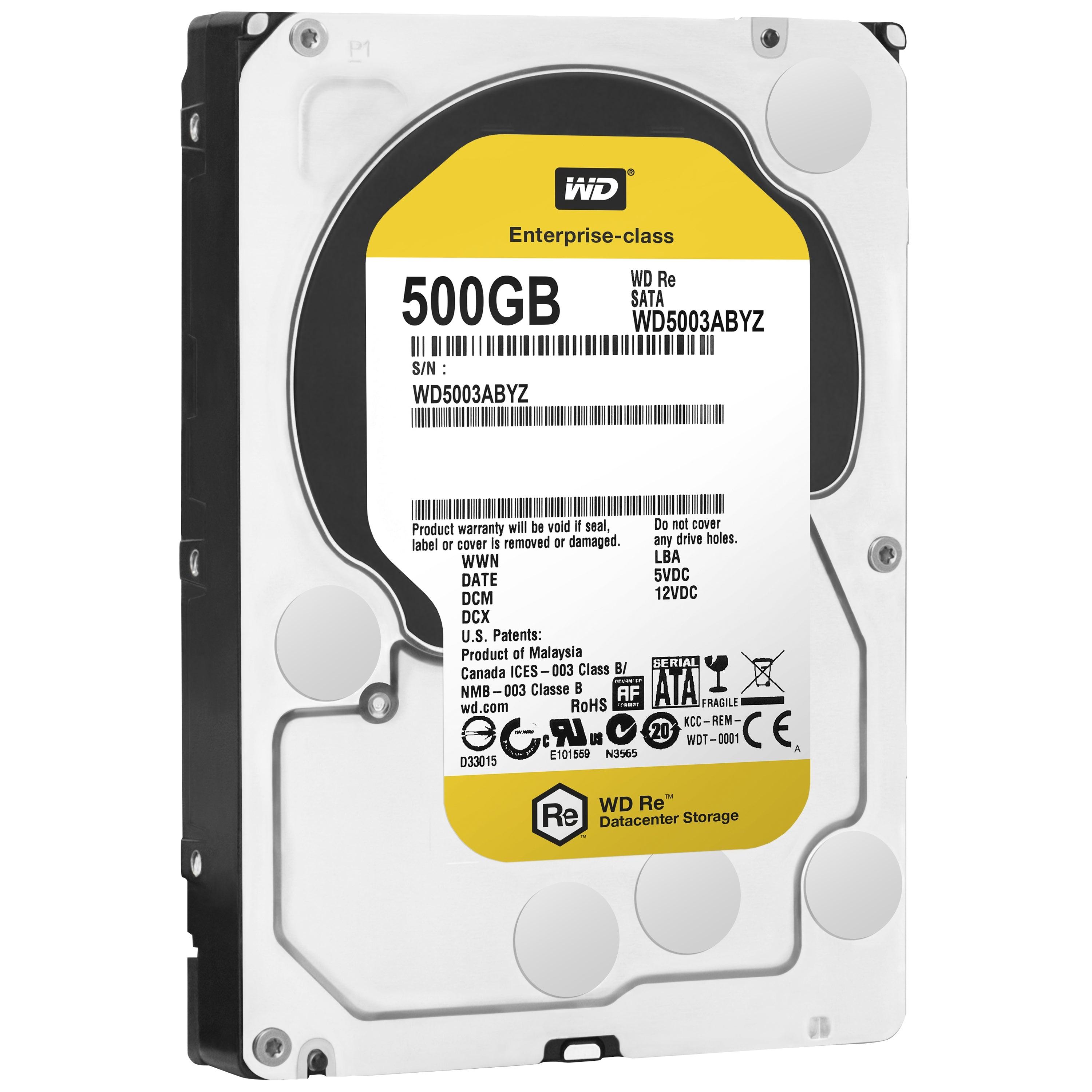 WD 500GB 7200RPM SATA 6Gb/s 64MB Cache 3.5 inch WD5003ABYZ Hard Drive
