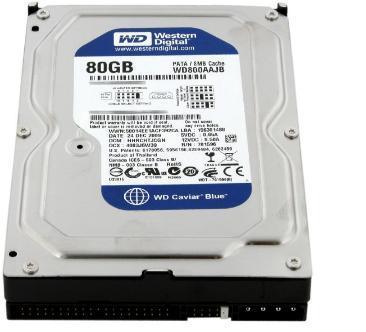 WD Caviar SE WD800AAJB 80GB 7200RPM 3.5" IDE/PATA Desktop Drive