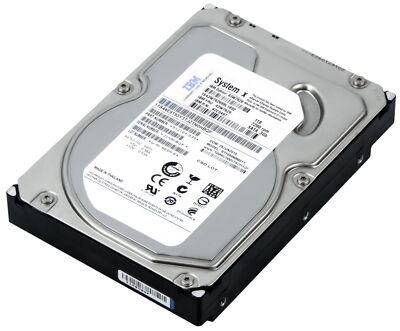 IBM 1TB 7.2K RPM 3Gbps 3.5" SATA Hard Drive 43W7626