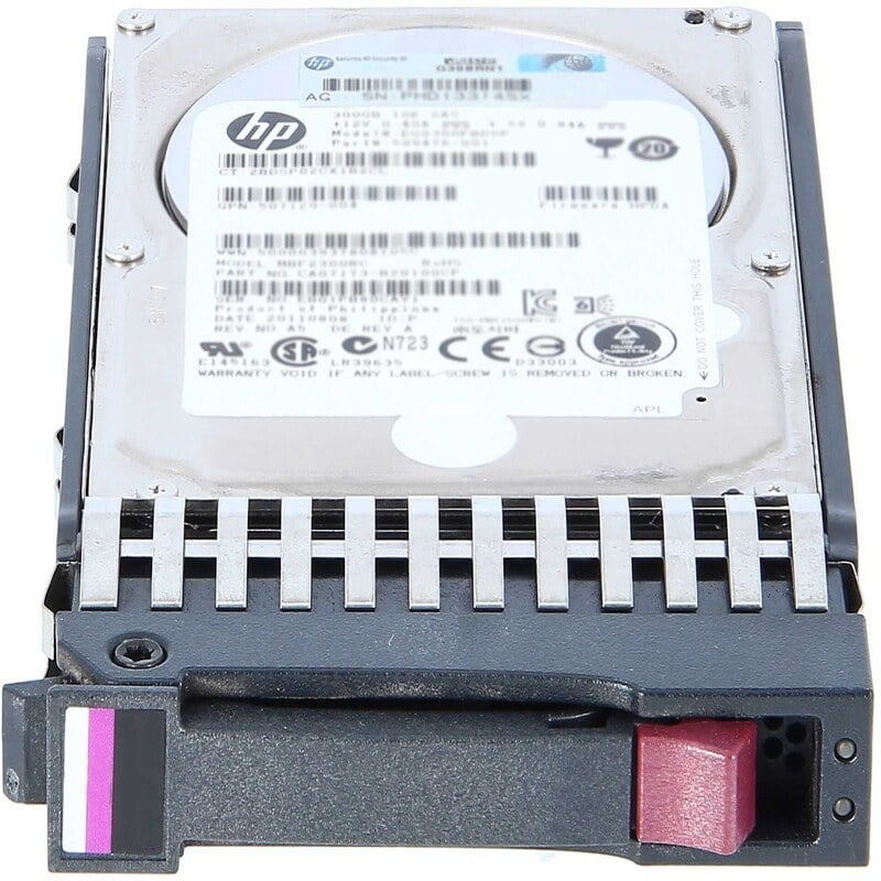 HPE 146GB 10K 6G SAS 2.5" G7 Hard Drive