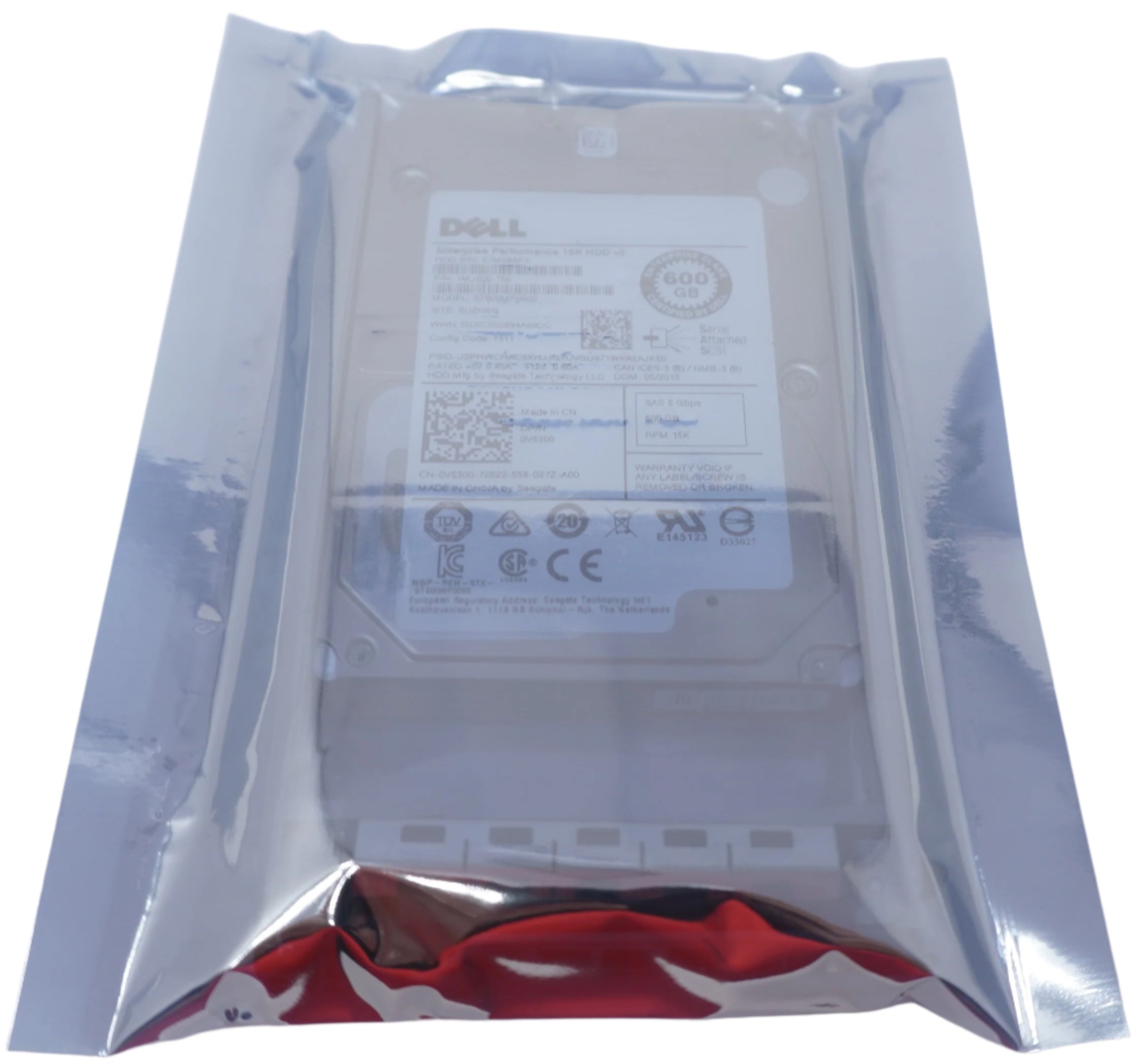 Dell ST600MP0005 600GB SAS 15k 2.5" 6G Hard Drive V5300