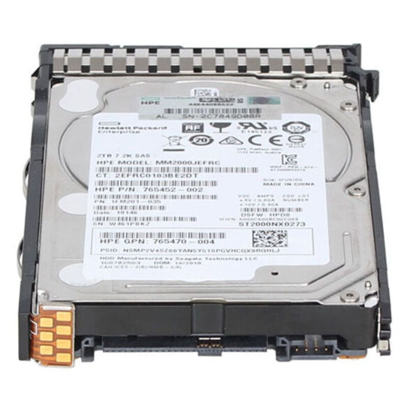 P28505-B21 HPE 2TB 7.2K 12G BC 2.5 SAS G10+ G11 Hard Drive