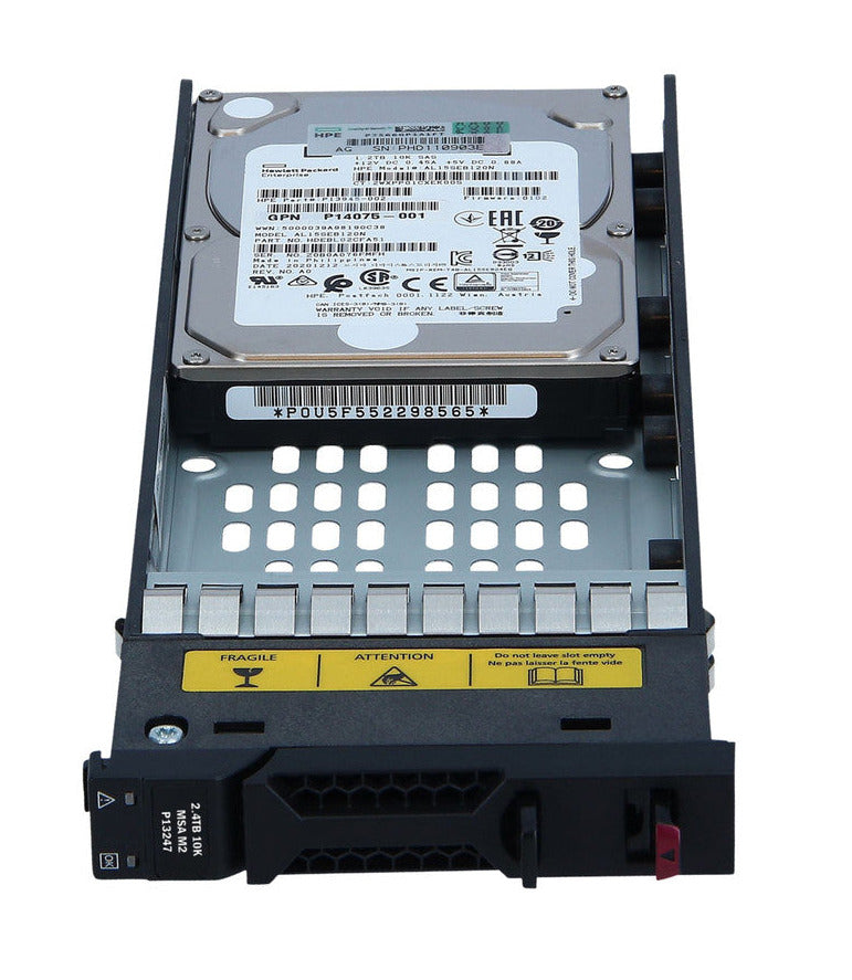 HPE R0Q57A P13247-001 2.4 TB 2.5-inch SAS 12 Gb/s 10K RPM