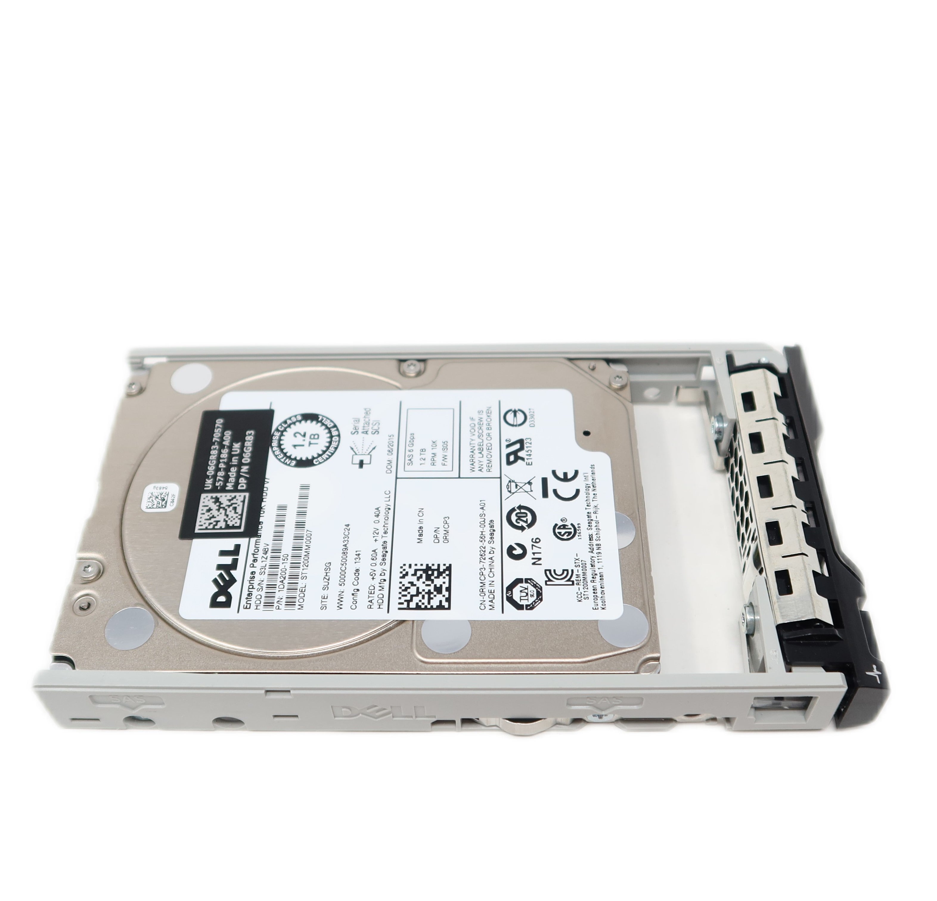 Dell 1.2Tb 10k 2.5in SAS hard drive ST1200MM0007