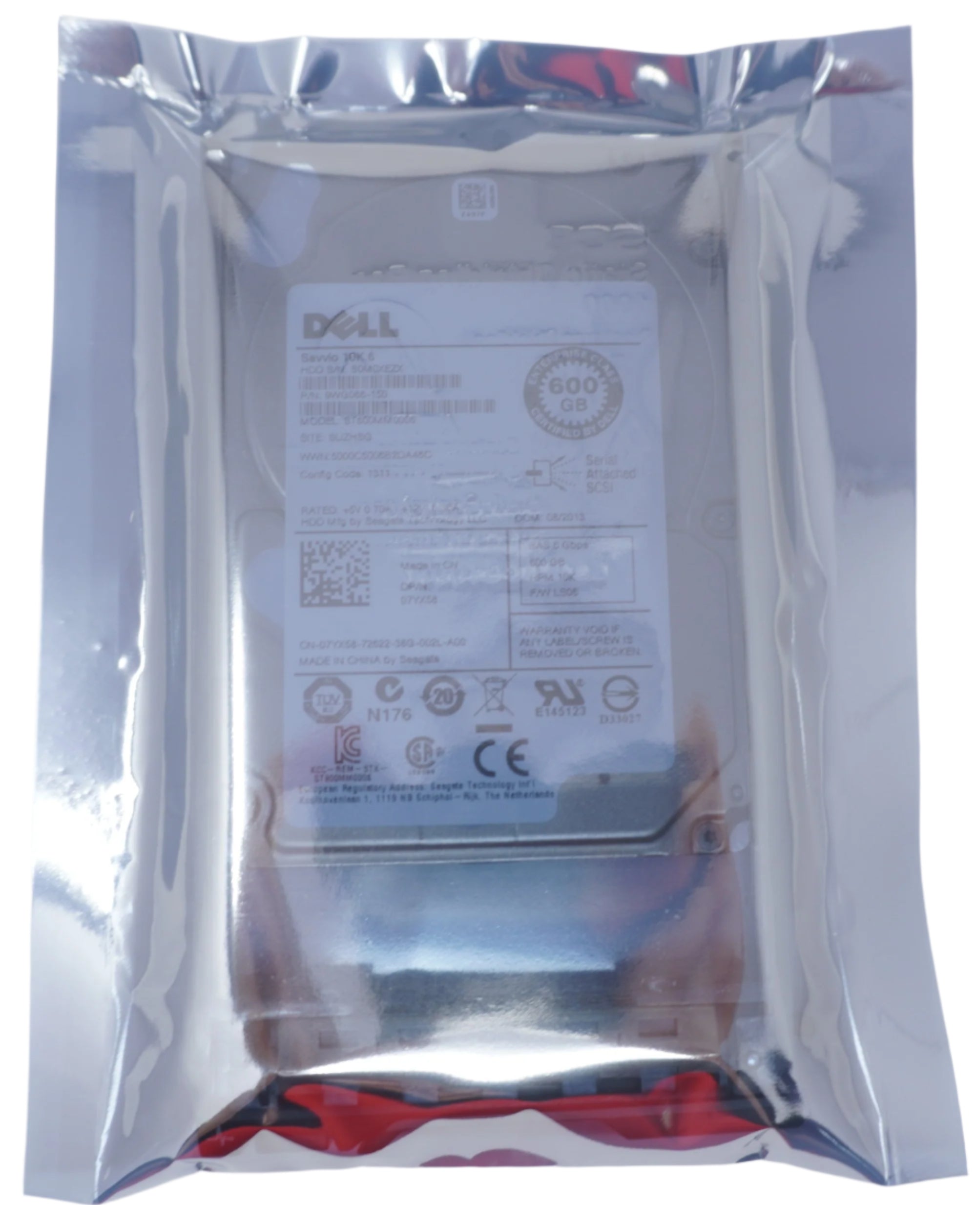 Dell 7YX58 600gb 10k 6G SAS ST600MM0006 Hard Drive