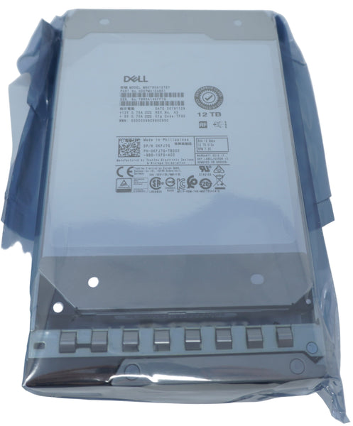 Dell 12TB 3.5″ SAS 7.2K 12Gb/s Enterprise Hard Drive | KFJ7G