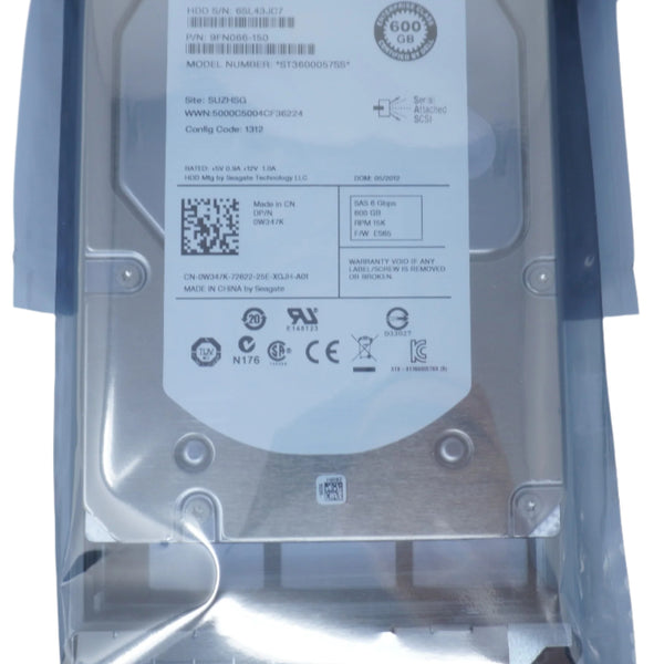 Dell - 600GB 15K RPM SAS 3.5インチ HD - Mfg 342-2082 (ドライブとトレイ付き) (更新済み) Amazon.com: 342-2056 Dell - 600GB 15K RPM SAS 3.5