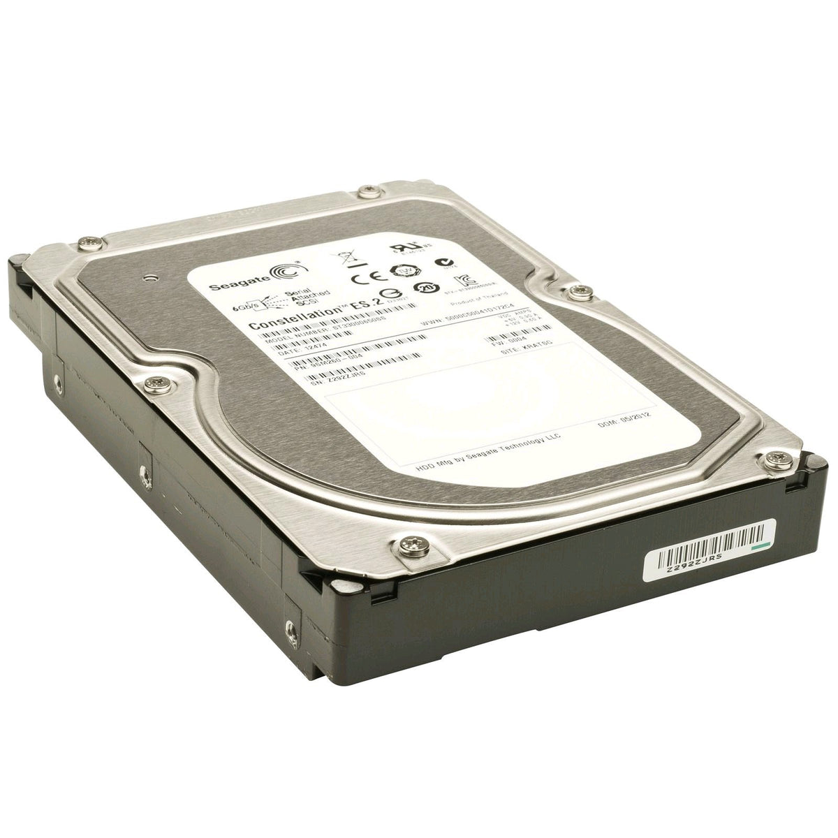 Seagate Constellation ES ST31000424SS 1TB 7.2K SAS 3.5" Hard Drive